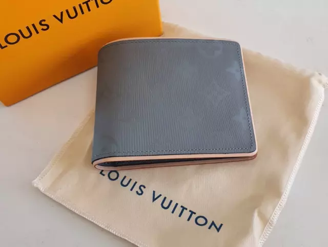 lv titanium wallet
