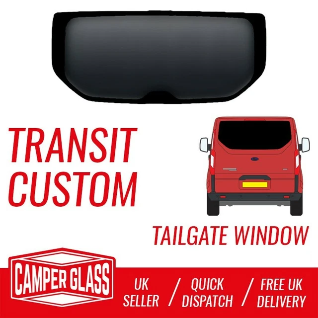 FORD TRANSIT CUSTOM Tailgate Windows Transit Single Rear Door Window £