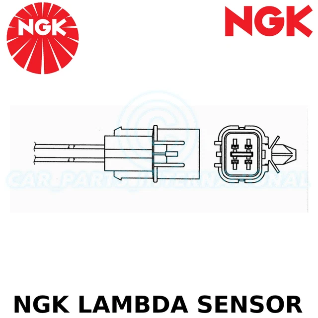 NGK SONDE LAMBDA(OXYGÈNE O2) - 4 Câble - Stk N° :96697 , Pièce N ...