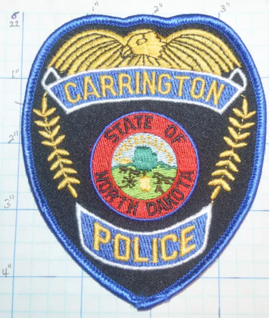 North Dakota, Carrington Police Dept Patch