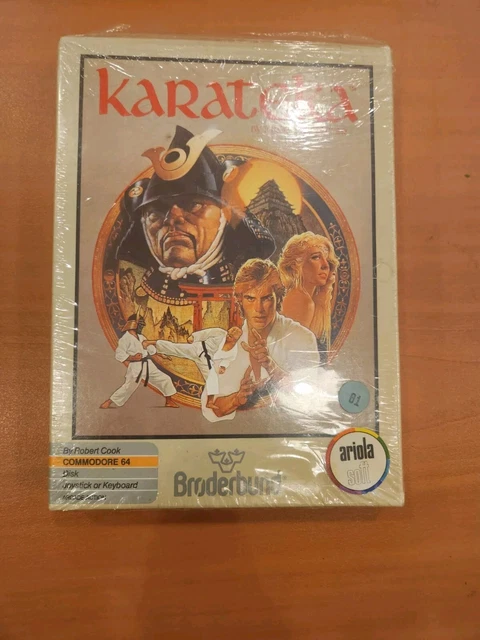 Karateka Sur Commodore 64/128 – Complet + Manuel, PAL EUR UK FRA – RARE