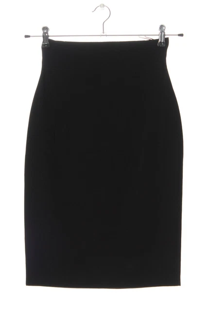 Jupe Noire Strenesse Gabriele Strehle, Taille 36, Deux Rangs - Occasion Très Bon état