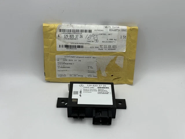 1996-2002 Mercedes R129 SL500 CL500 SL600 Anti Theft Control Module 1298203726