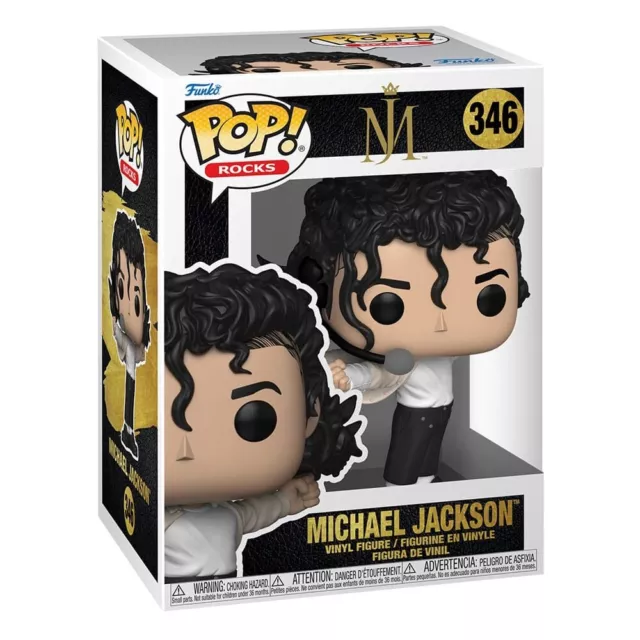 PREORDER APRIL 2025 ROCKS Figurine MICHAEL JACKSON SUPERBOWL N° 346 POP