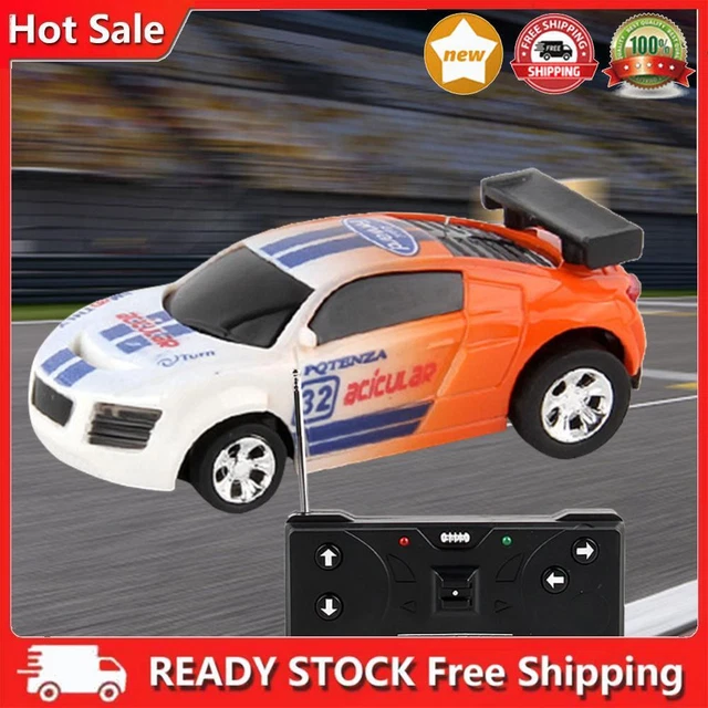 COKE CAN MINI Cans RC Car with Roadblocks RC Racing Car Car Model