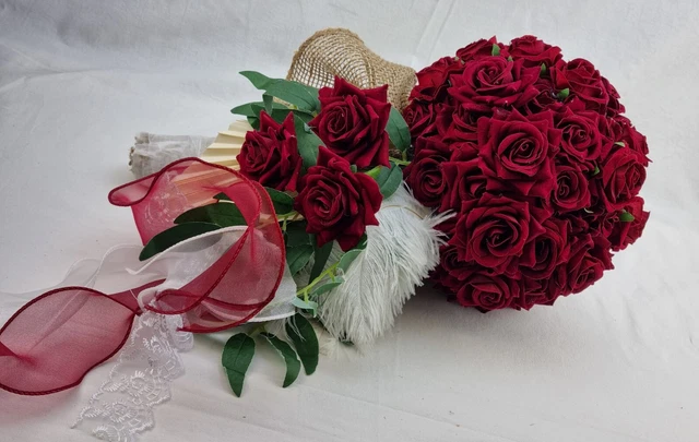 Ramo de Novia de Boda Handarbeit. Gelin