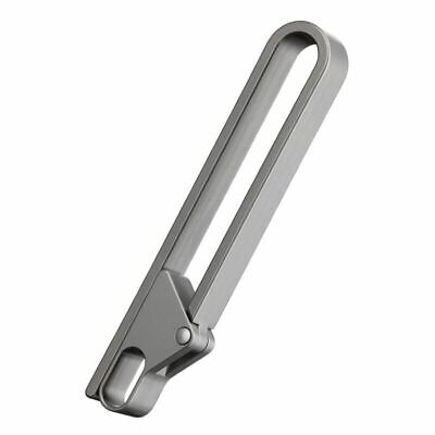 EDC TC4 Titanium Alloy Car Belt Waist Keychain Key Ring Multi Tool Chain Buckle
