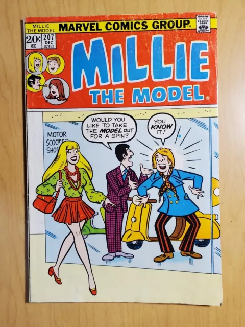 Millie the Model #207 (1973) Stan Lee Marvel / Archie Comics - COMBINE SHIPPING