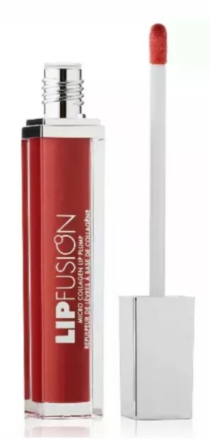 NIB FusionBeauty LipFusion Micro-Injected Collagen Lip Plump Color Shine "Bloom"