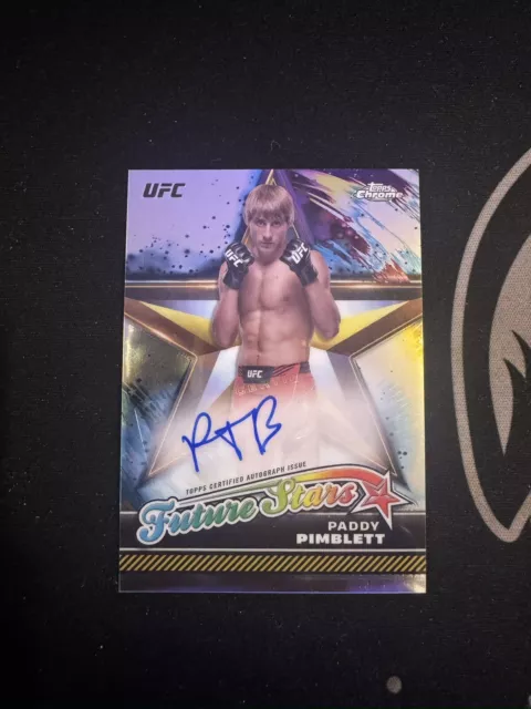 2024 Topps Cromato UFC Paddy Pimblett Future Stars Auto