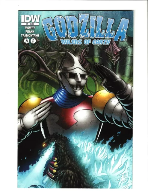 Godzilla Rulers Of Earth #7 Dec. 2014 Cover By Matt Frank 10.0 Gem Mint Idw New!