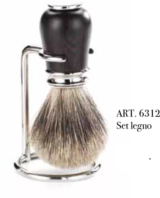 Shaving brush with stand 6312