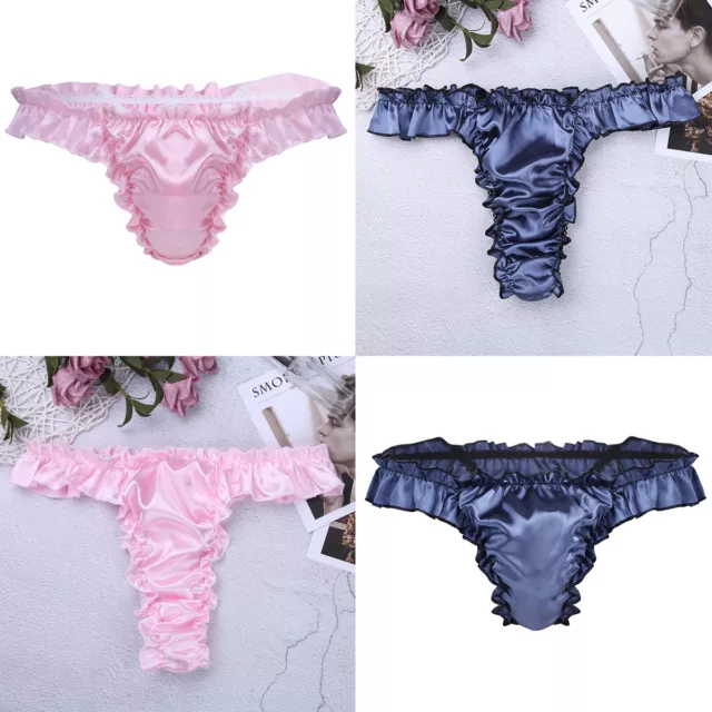 Sexy Men Briefs Underwear Soft Bulge Pouch Bikini Sissy Panties Underpants Pants