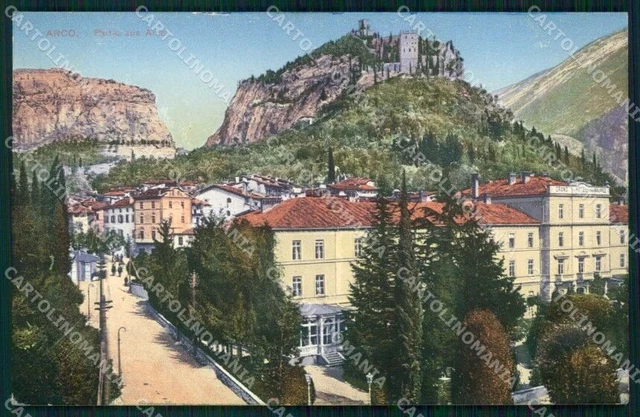 Trento Arco Veduta Generale Castello cartolina RB5462