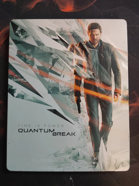 Steelbook Quantum Break (Boîtier Métal) - Sans Jeu - Pour Xbox One - Très Bon état
