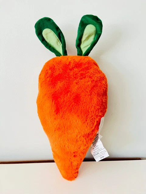 TARGET BULLSEYE PLAYGROUND Easter 2024 Carrot Shaped Pillow with Bunny