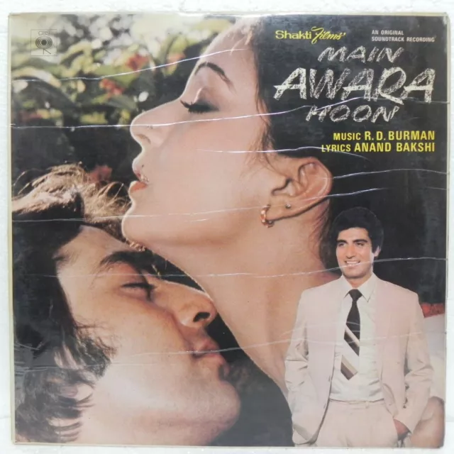 Main Awara Hoon LP Record Bollywood Hindi R. D. Burman Rare Vinyl Indian VG+