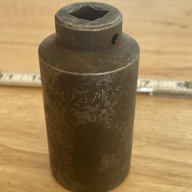 MAC Tools 1/2" Drive 1-1/4" Deep 6 Pt Impact Socket VDP406 USA