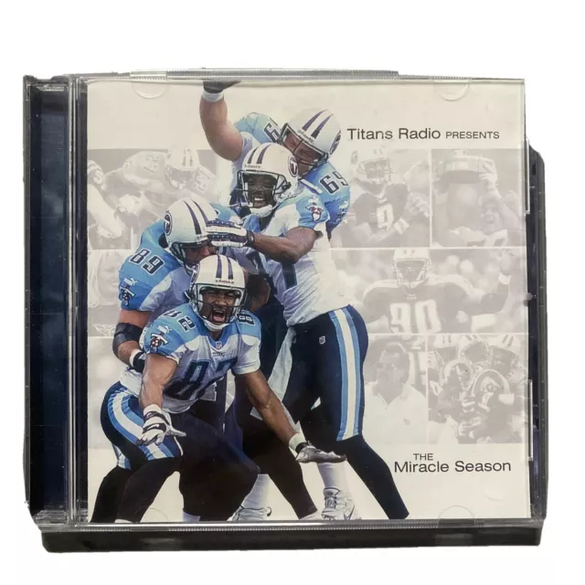 Titans Radio presents THE MIRACLE SEASON audio CD unopened 2000 The Music City