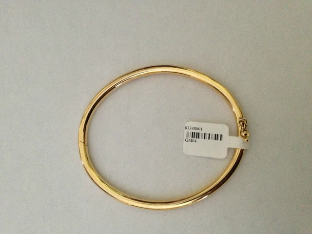 Fermoir Or Jaune Massif 18 Carats 750/1000 - 5 Mm - Neuf Avec étiquettes