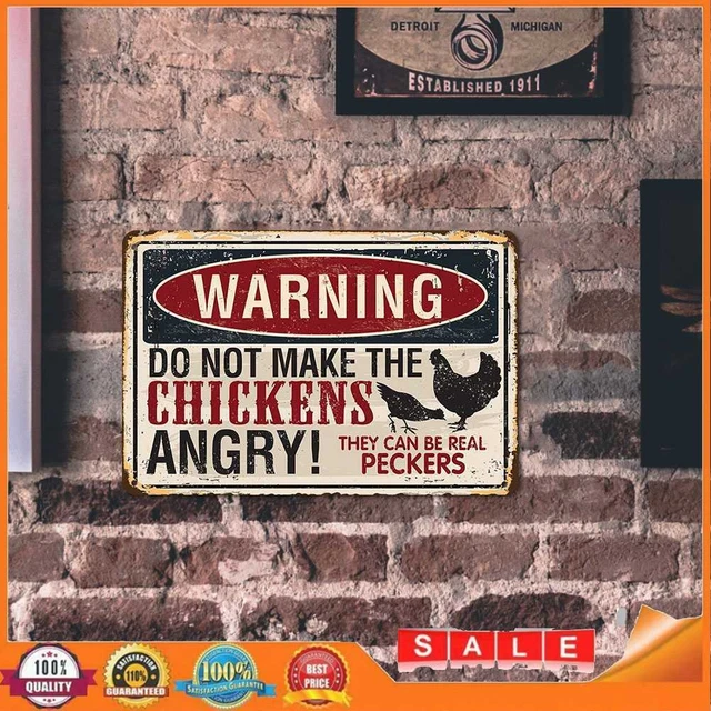 Targa In Metallo 30 X 20 Cm, Decorazioni Da Parete E Uscita - Foto 2