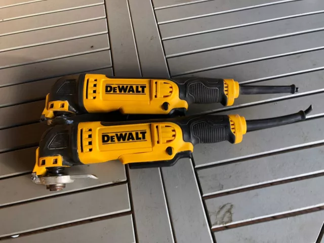 2x DEWALT DWE315-GB 240V 300W Corded Multi Function Tool