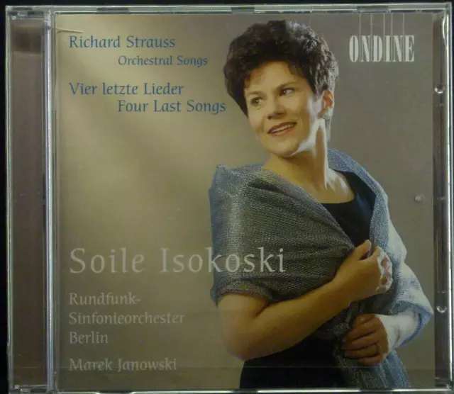 CD RICHARD STRAUSS - vier letzte lieder, Soile Isokoski,  I Zustand neu I