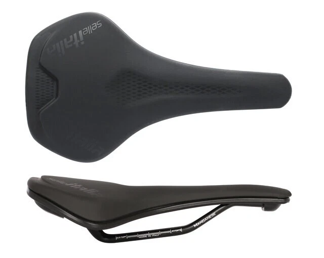 Selle de vélo de vélo noire vintage 2003 NOS NEW Selle Italia Turbo
