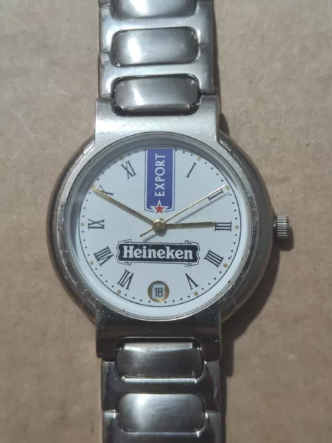 HEINEKEN EXPORT Silver Ladies Small Watch, QUARTZ