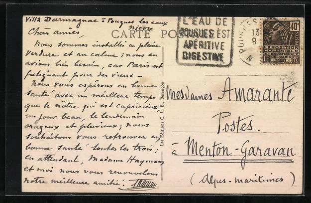 CPA Pougues-les-Eaux, Le Splendid-Hotel dans le Parc 2