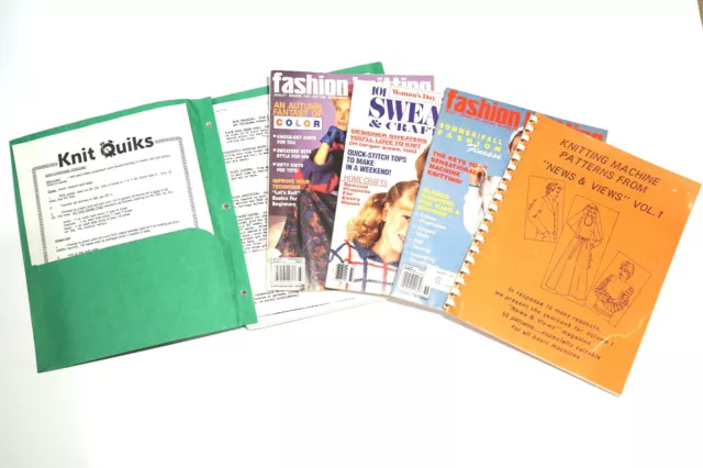 Lote de revista de moda guía de instrucciones Superba/Blanca 1602 guía de instrucciones