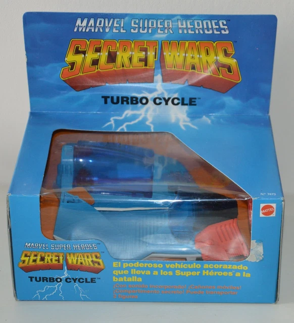Véhicule TURBO CYCLE Secret Wars 1985 - Marvel Mattel Vintage (France)