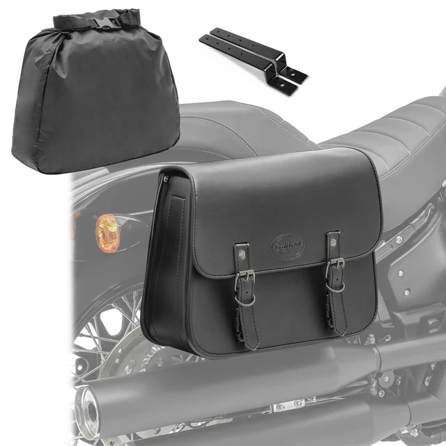 Sacoche Latérale Droite Montana Pour Honda Shadow VT1100 C2 - Noir - BS-Motoparts - Neuf