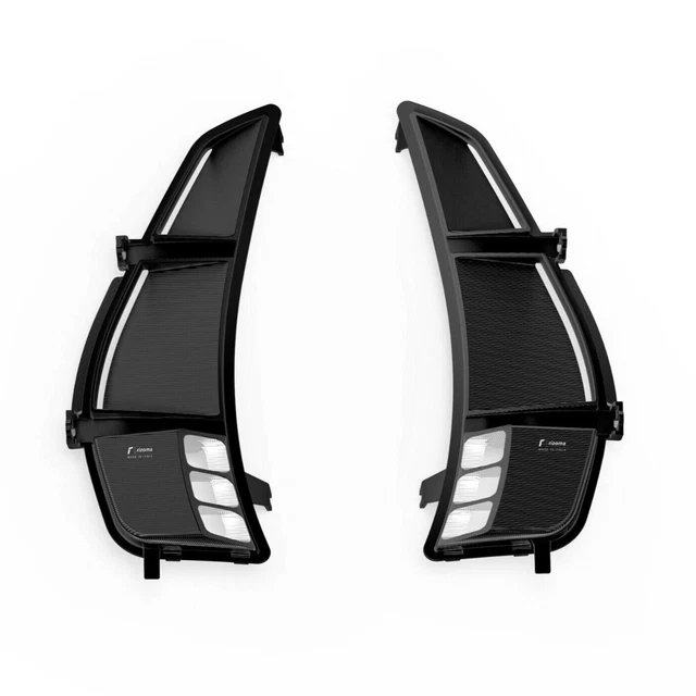 Griglie Di Aerazione Laterali Nero [Rizoma] - Vespa Gts 300 (2023) - Zvp027B