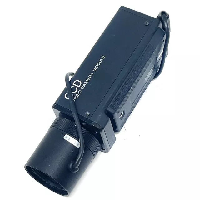Módulo de cámara de video CCD Sony XC-57 con lente de TV Cosmicar EX 8 mm f/1,4 hecho en Japón