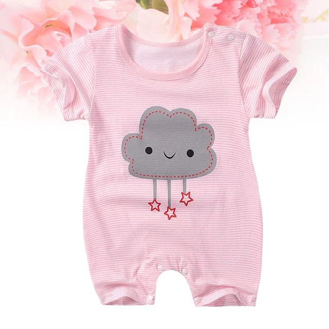 Baby Cartoon Romper Jumpsuit Infant Newborn Baby Summer Clothes
