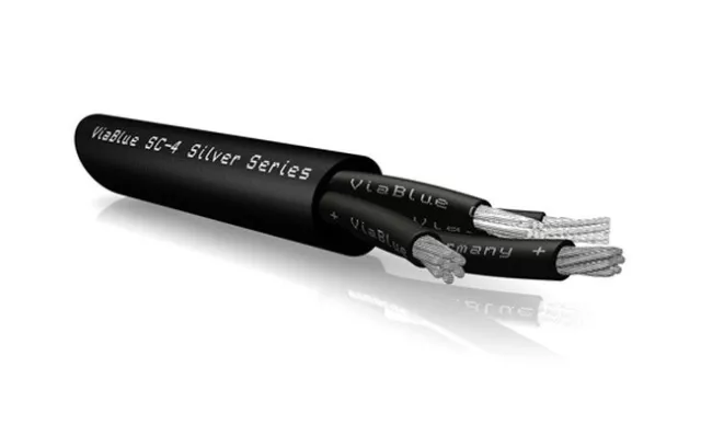 Por Metro Viablue SC-4 silver Series Cable de Altavoz 24300 (4 X 4qmm)