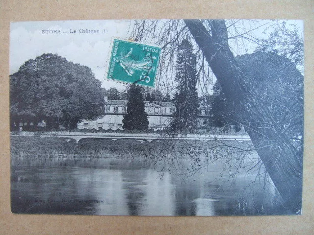 Cpa Stors (95) Le Chateau.