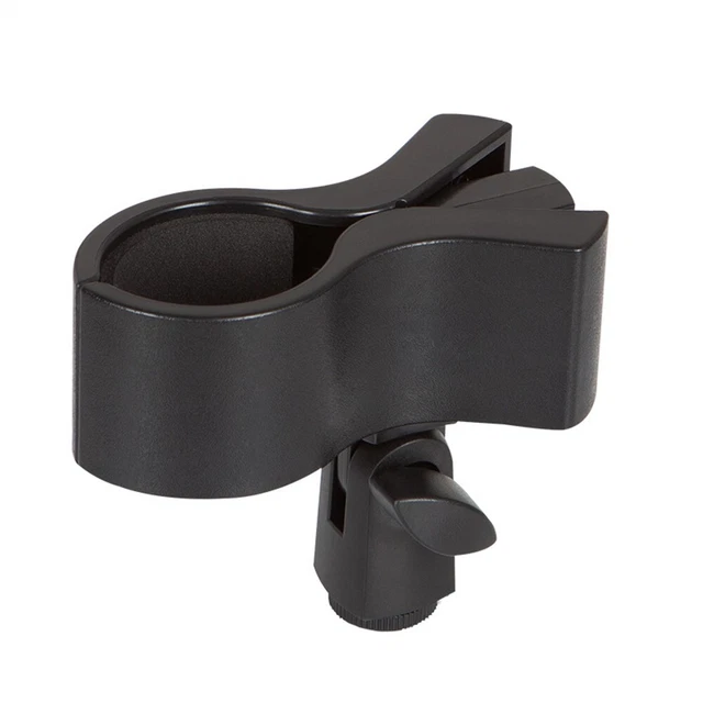 Large Conferences Microphone Clip Plastic Universal 180° Rotation Holder