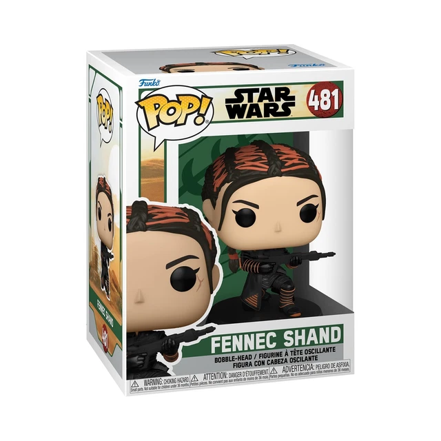 Funko Pop! Star Wars: Book Of Boba Fett - Fennec Shand - Figura in Vinile da C