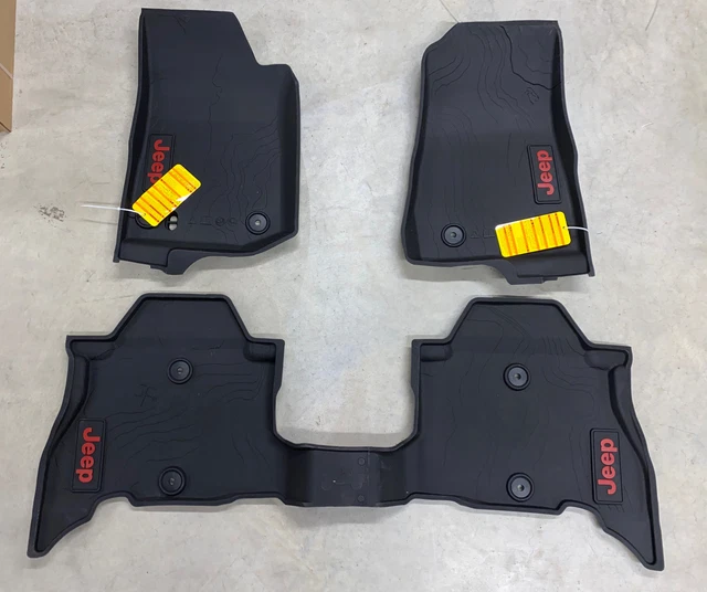 20202024 JEEP Wrangler 4XE Hybrid Mopar All Weather Mats 82216624AA