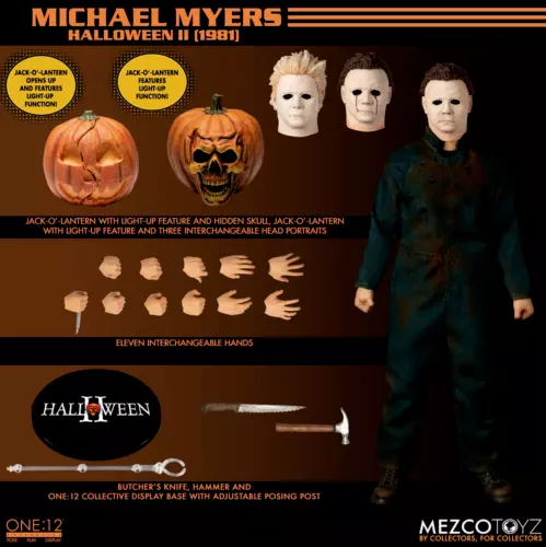 Mezco ONE:12 Halloween 2 Michael Myers IN STOCK AND READY TO SHIP!!!