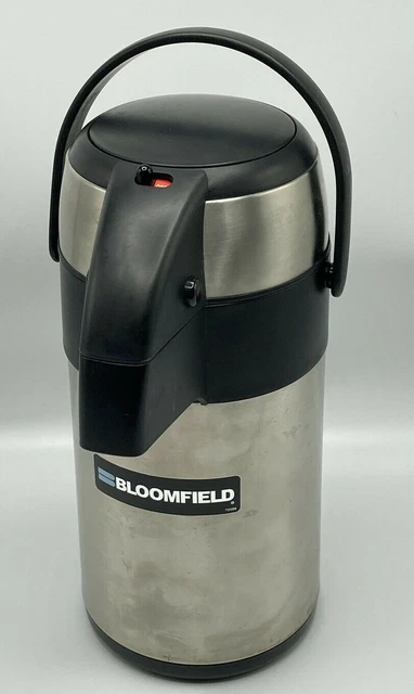 VTG TIGER BLOOMFIELD 72598 Hot-Cold Bev Stainless Steel Airpot Compact 2L Japan
