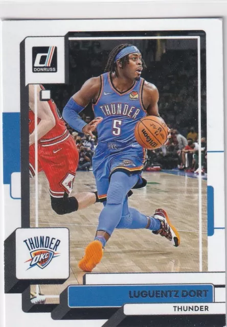 2022-23 Panini Donruss NBA Basketball No. 101 Luguentz Dort