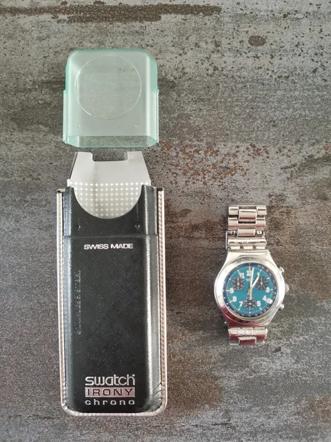 Cinturino swatch on sale irony stainless steel