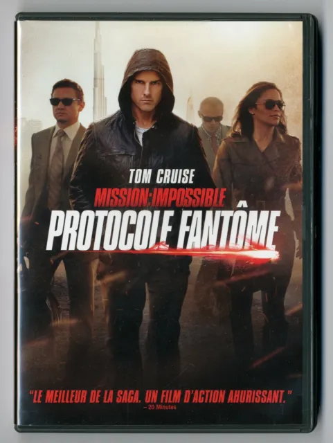 Dvd ★ Mission Impossible Protocole Fantôme - Tom Cruise ★ Comme Neuf