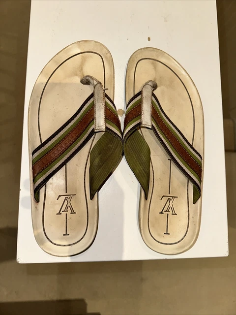 Louis vuitton best sale flip flops mens