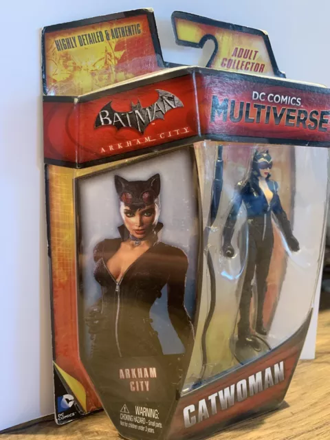 2014 -DC Comics Multiverse - BATMAN - Batman Arkham Asylum Catwoman Selima Kyle