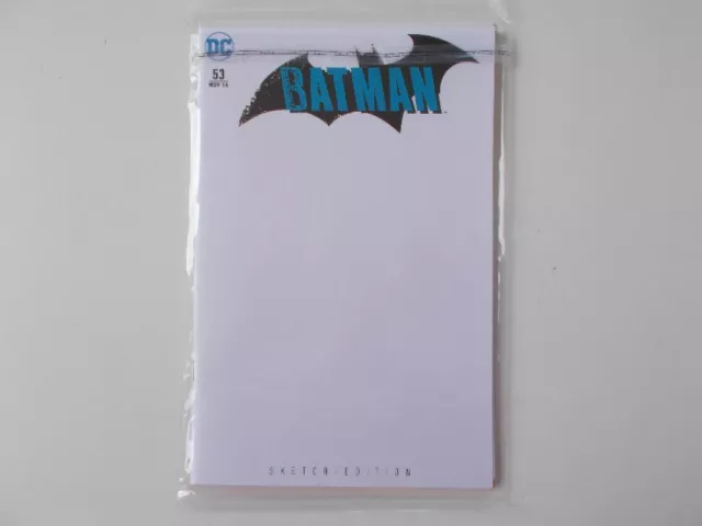 Batman # 53 - (Variant Sketch Cover, Limitiert auf 555) 2016 DC, Comic. Z. 0-1