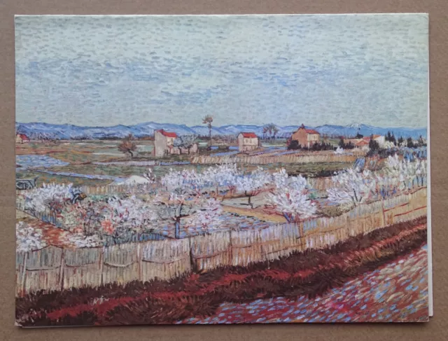 Menu orig Cie Chargeurs Réunis 1963 Paquebot Foucauld VAN GOGH La Crau d'Arles